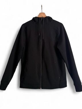 Men’s Old Navy Active Dynamic Fleece Black Zip-Up Hoodie